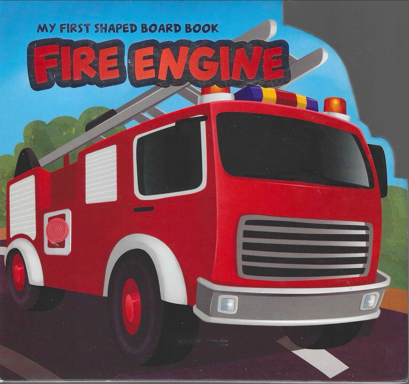 My First Shaped Board Book: Fire Engine