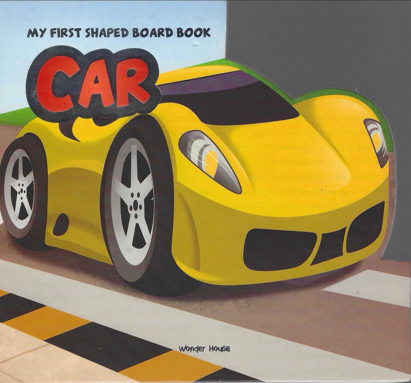 My First Shaped Board Book: Car